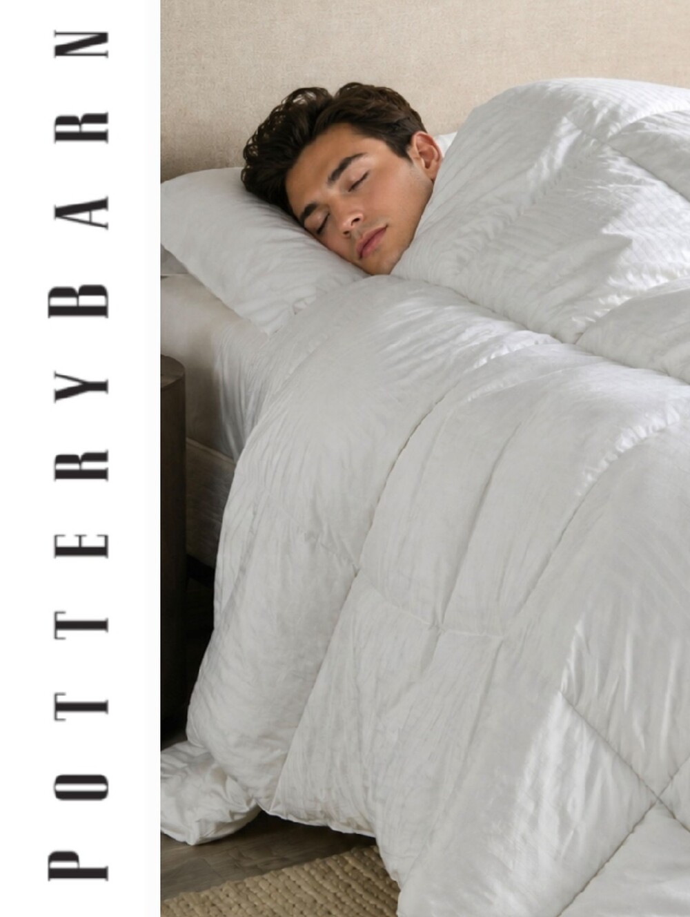 New Pottery Barn Hydrocool Moisture Wicking Duvet Insert Hypoallergenic. King Sz
